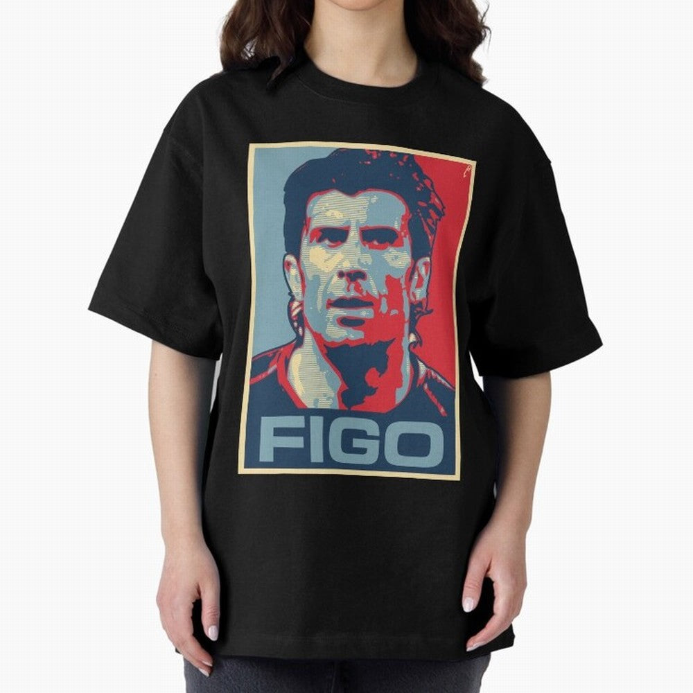 Figo Oversized T-Shirt Remember Iconic Moments from FIFA World Cup 2026 Group Stage for Fans of Haaland and Mbappe and Spain, Bringing Supporter Pride, Iconic Celebrations, Legendary Names and Global Match Day Energy; Ideal for Passionate Fans Who