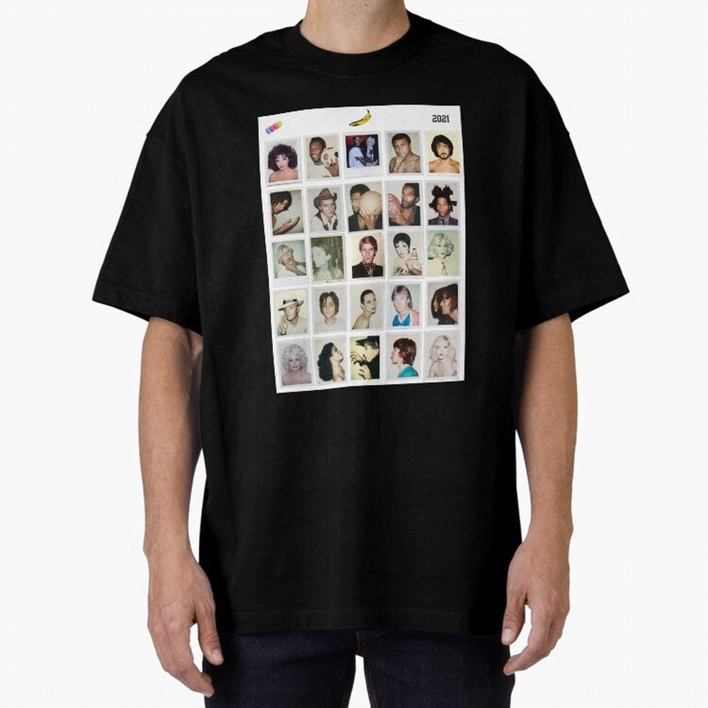 Class of Warhol Oversized T-Shirt Celebrate FIFA World Cup 2026 Group Stage Spirit, Centered on Netherlands, Messi and Cristiano Ronaldo, Classic Soccer Heritage, Championship Pressure, Fan Loyalty and International Pride; Ideal for Fans Who Follow