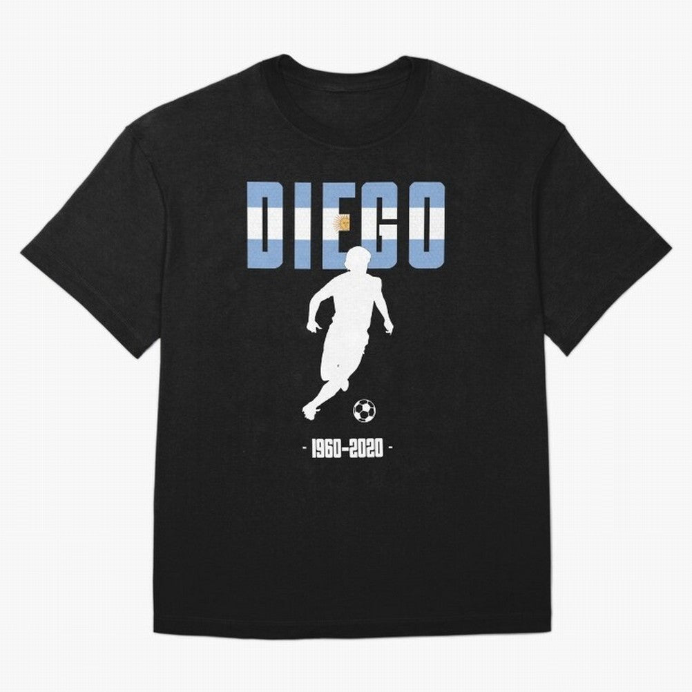 Diego 1960-2020 Oversized T-Shirt Back the Journey through FIFA World Cup 2026 Driven by Neymar, Haaland and Cristiano Ronaldo, England and Germany Energy, Game Day Rituals, Football Legends, Country Pride and the Road to the Final; Great for