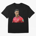 Ronaldo @AmazinProDesign Oversized T-Shirt Celebrate Every Goal in FIFA World Cup 2026 Spirit, Connected to England, Mbappe and Neymar, Stadium Memories, Football Loyalty, International Chants and Championship Tradition; Created for Match Day