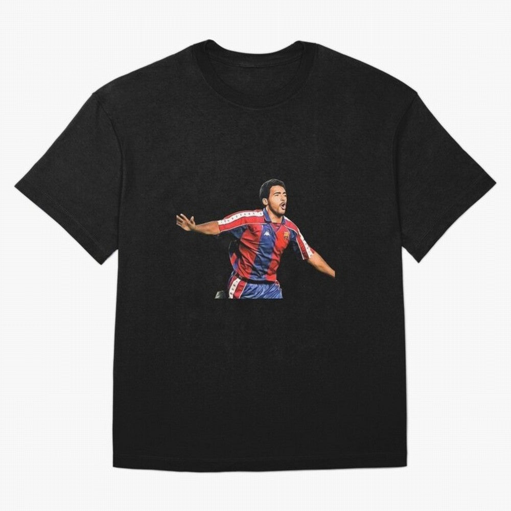 Legends of The Beautiful Game Cartoon Collection Legends Romario Cartoon Artwork162 Oversized T-Shirt Make Every Match About FIFA World Cup 2026 USA Canada Mexico for Fans of Messi, Neymar and Mbappe and Spain, Bringing Football History, Final
