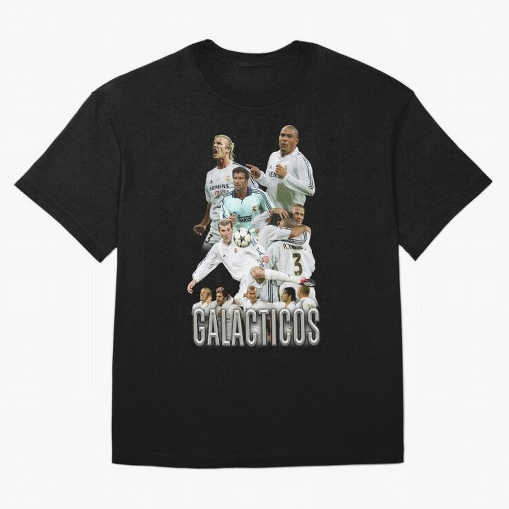 Galacticos Real Madrid Oversized T-Shirt Bring Bold Fan Energy to Global Football Passion for FIFA World Cup 2026 Group Stage, Highlighting Haaland and Mbappe, Spain and Netherlands, Football Passion, Legendary Performances, Festival Vibes and