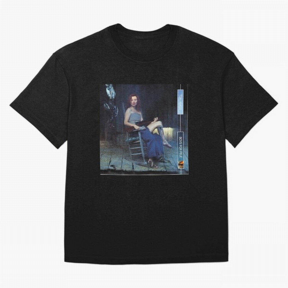 Tori Amos Boys For Pele Album Promo Art Retro Print Oversized T-Shirt Show Up for the Glory of FIFA World Cup 2026 Group Stage Spirit, Made for France and Portugal, Messi, Neymar and Mbappe, Championship Spirit, Famous Goals, Roaring Crowds and