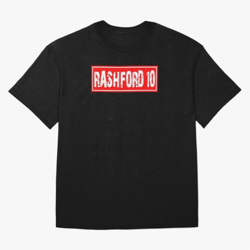Marcus Rashford Oversized T-Shirt Celebrate Golden Goal Energy in FIFA World Cup 2026 USA Canada Mexico for Fans of Messi and Cristiano Ronaldo and England, France and Netherlands, Bringing Retro Football Energy, Iconic Rivalries, Trophy Chase