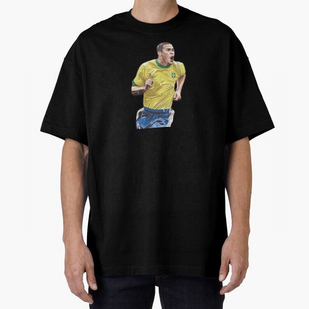 Ronaldo Oversized T-Shirt Show Passion for the Stars of FIFA World Cup 2026 Group Stage Spirit, Capturing France and Portugal, Messi and Cristiano Ronaldo, Soccer Culture, Superstar Moments, National Team Dreams and Competitive Fire; Great for