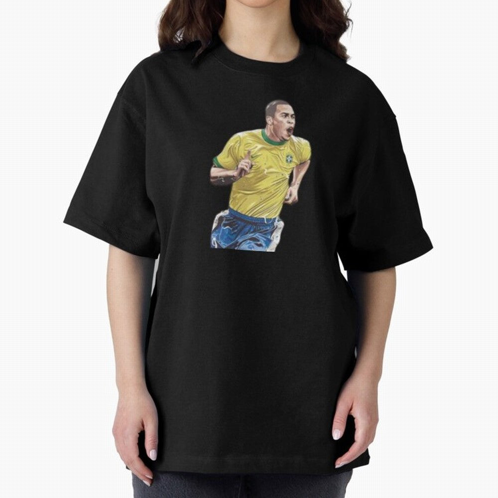 Ronaldo Oversized T-Shirt Show Passion for the Stars of FIFA World Cup 2026 Group Stage Spirit, Capturing France and Portugal, Messi and Cristiano Ronaldo, Soccer Culture, Superstar Moments, National Team Dreams and Competitive Fire; Great for