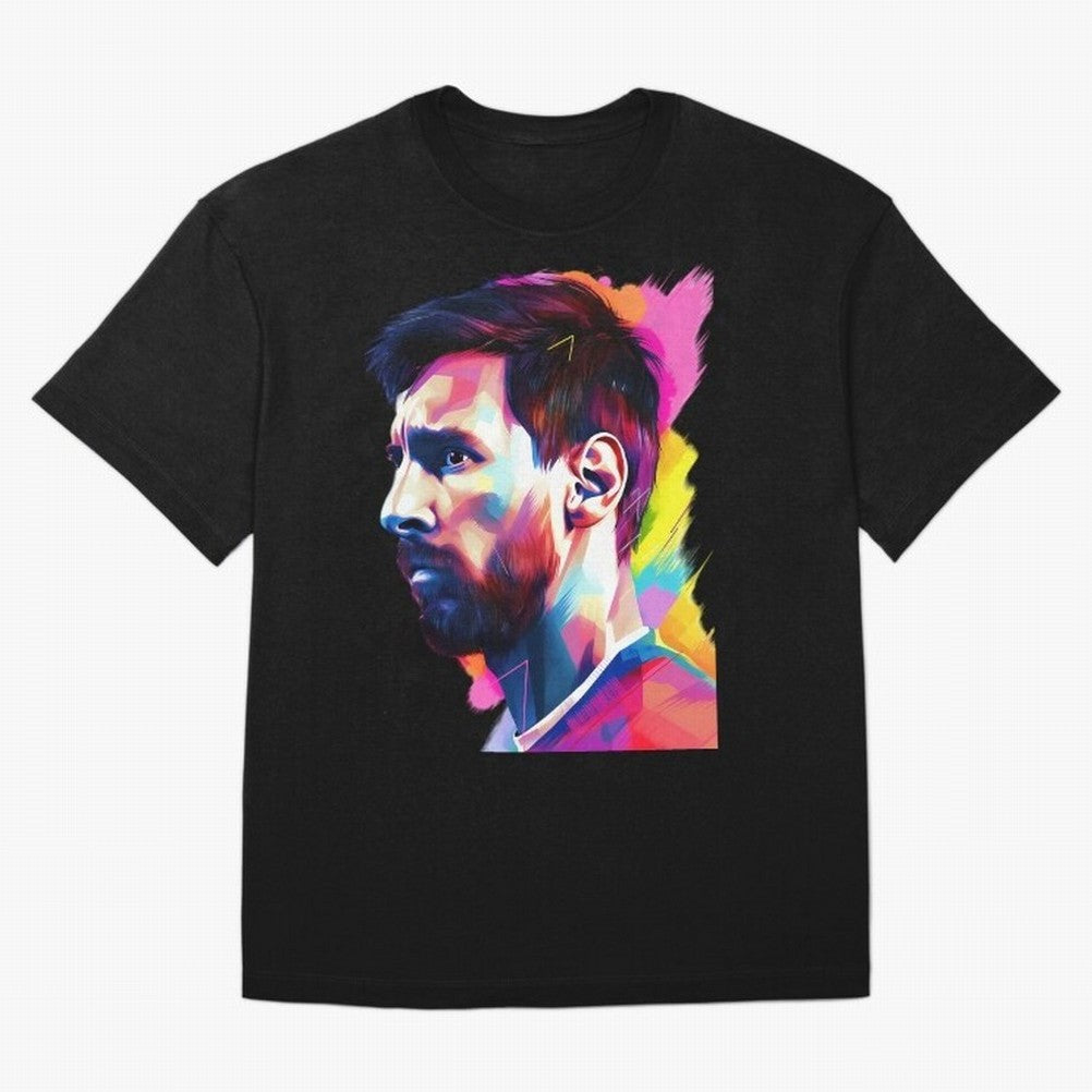 GOAT Messi - illustration Oversized T-Shirt Wear the Spirit of FIFA World Cup 2026 Group Stage Capturing Haaland, Germany Energy, Goal Celebration Energy, Supporter Heritage, Football Icons and Worldwide Tournament Joy; Made for Collectors Who