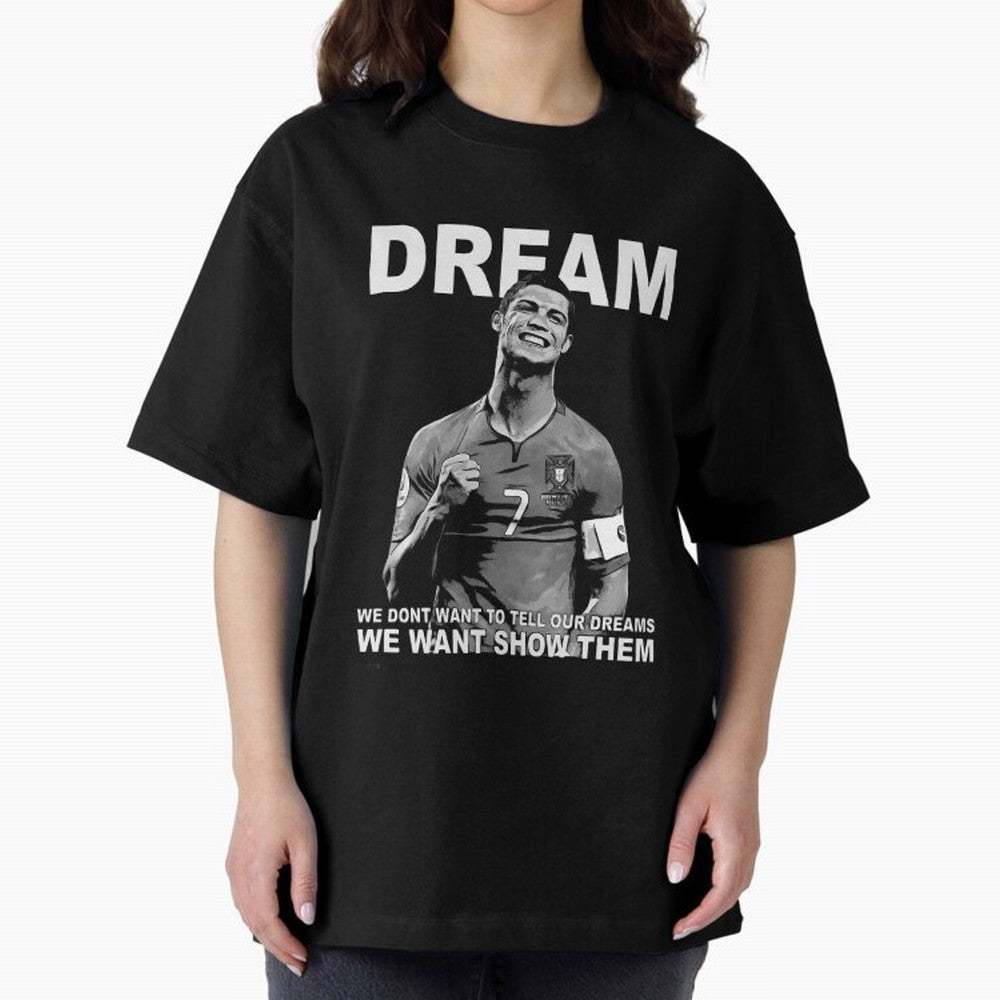 christiano ronaldo Oversized T-Shirt Honor Global Football Passion for FIFA World Cup 2026 USA Canada Mexico, Built around Cristiano Ronaldo, France, Tournament Hype, Historic Matchups, Family Viewing Parties and Global Sports Pride; Ideal for