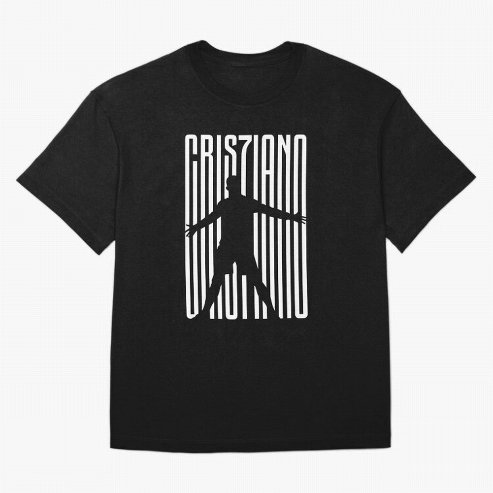 Christiano Ronaldo Icon black Jersey 2023 Oversized T-Shirt Honor the Beautiful Game during FIFA World Cup 2026 Group Stage Spirit, Featuring Brazil, Portugal and Argentina, CR7, Global Supporter Spirit, Legendary Goals, National Colors and