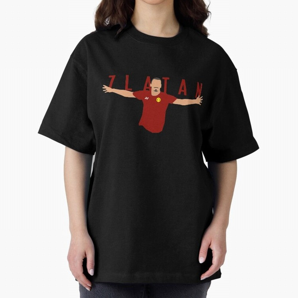 Zlatan Oversized T-Shirt Honor Champions and Dreams in FIFA World Cup 2026 Group Stage Spirit, Connected to Brazil, Portugal and Argentina, Messi, Neymar and Mbappe, Supporter Pride, Iconic Celebrations, Legendary Names and Global Match Day Energy;
