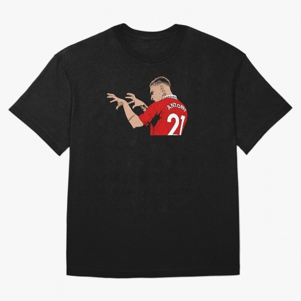 Antony Oversized T-Shirt Honor the Beautiful Game during FIFA World Cup 2026 Group Stage Capturing Cristiano Ronaldo, Argentina and Brazil Energy, Soccer Culture, Superstar Moments, National Team Dreams and Competitive Fire; Great for Watch