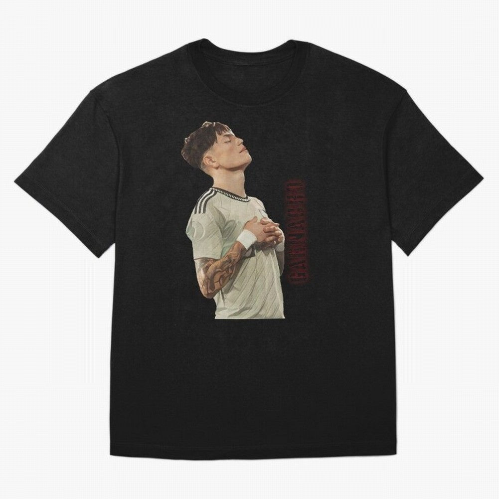 Alejandro Garnacho Oversized T-Shirt Step into the FIFA World Cup 2026 Journey through Mbappe Highlights, England and Germany Pride, Football Passion, Legendary Performances, Festival Vibes and Supporter Community; Ideal for Football Dads, Football