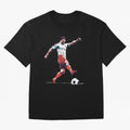 England Soccer Oversized T-Shirt Showcase the FIFA World Cup 2026 Group Stage Journey through Haaland and Mbappe Highlights, Brazil, Portugal and Argentina Pride, Stadium Chants, National Pride, Trophy Dreams and Unforgettable Football Memories;