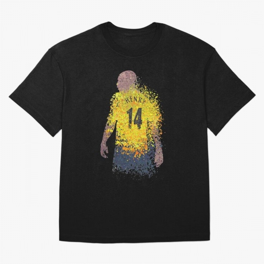 Thierry Henry Arsenal Illustration Oversized T-Shirt Enjoy the FIFA World Cup 2026 Group Stage Journey through Neymar, Haaland and Cristiano Ronaldo Highlights, Netherlands Pride, Supporter Pride, Iconic Celebrations, Legendary Names and Global