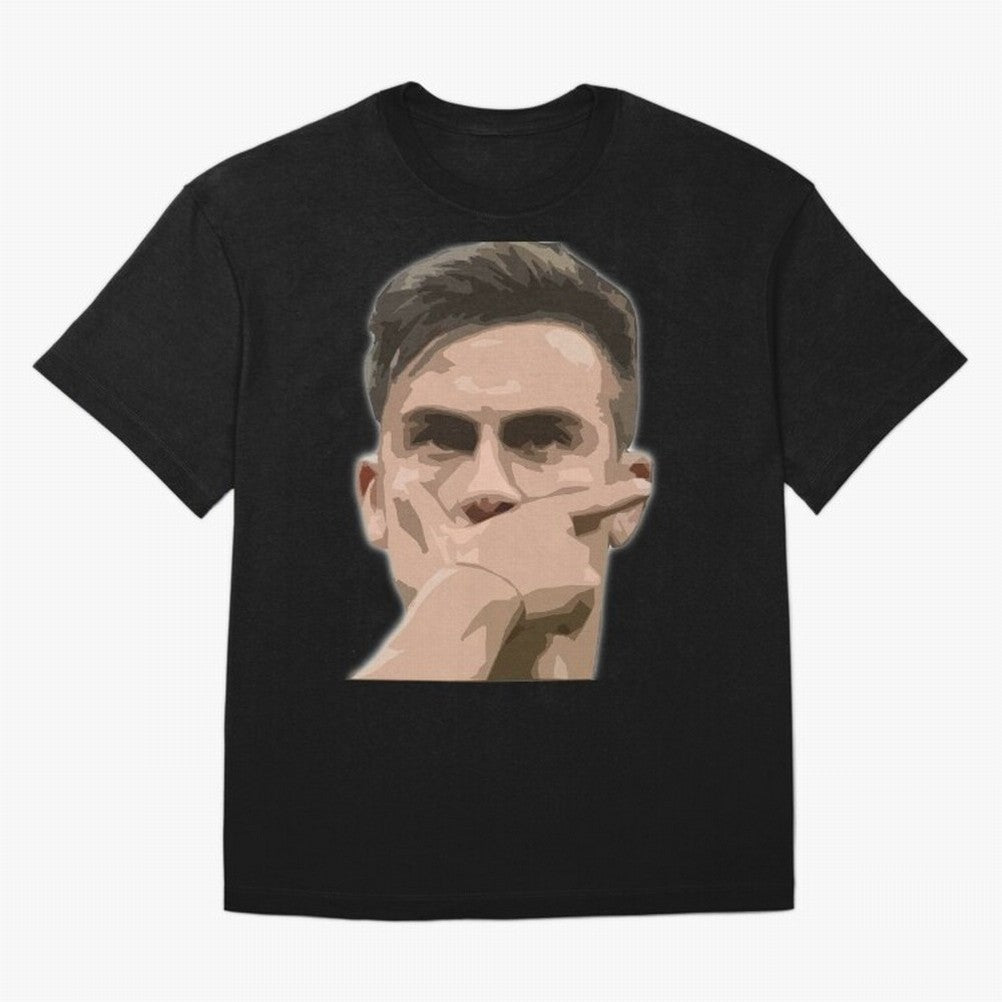 Dybala Oversized T-Shirt Honor Global Football Passion for FIFA World Cup 2026 USA Canada Mexico, with Neymar, Argentina, France and Brazil, Match Day Excitement, Supporter Culture, Golden Goals and Global Football Passion; Ideal for Passionate