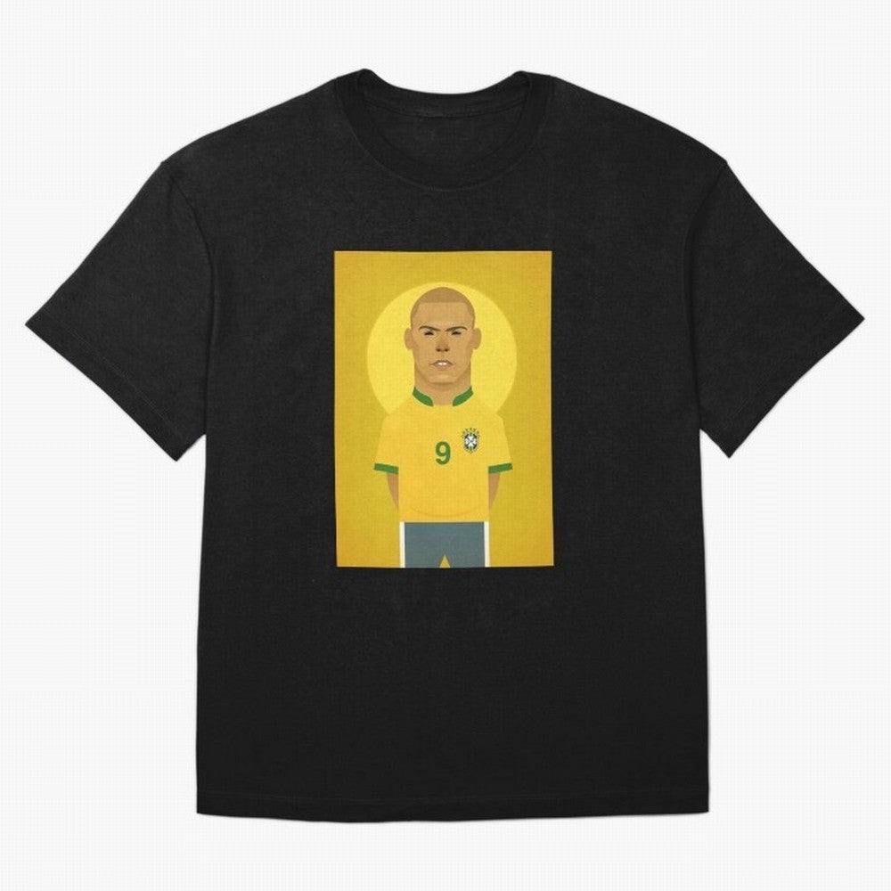Brazilian Football Player from Milano Oversized T-Shirt Support the FIFA World Cup 2026 USA Canada Mexico Journey through Haaland and Mbappe Highlights, England, France and Netherlands Pride, Vintage Soccer Flavor, Modern Football Stars, National