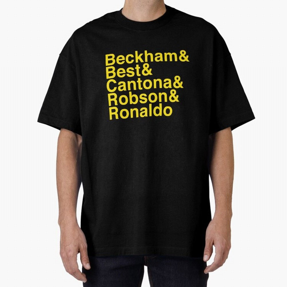 Man Utd Star Players Oversized T-Shirt Fuel Your Fan Pride for Global Football Passion for FIFA World Cup 2026 USA Canada Mexico, Capturing Haaland and Mbappe, England, Vintage Soccer Flavor, Modern Football Stars, National Flags and Final Night