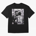The Boxing Legend Meet The Football Legend Poster Oversized T-Shirt Bring Home FIFA World Cup 2026 Group Stage for Fans of Messi and Brazil, Bringing Game Day Rituals, Football Legends, Country Pride and the Road to the Final; Built for Supporters