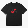 I Love Manchester Oversized T-Shirt Represent FIFA World Cup 2026 Built around Neymar, Haaland and Cristiano Ronaldo, Argentina Energy, Championship Spirit, Famous Goals, Roaring Crowds and International Football Unity; Perfect for Fans,