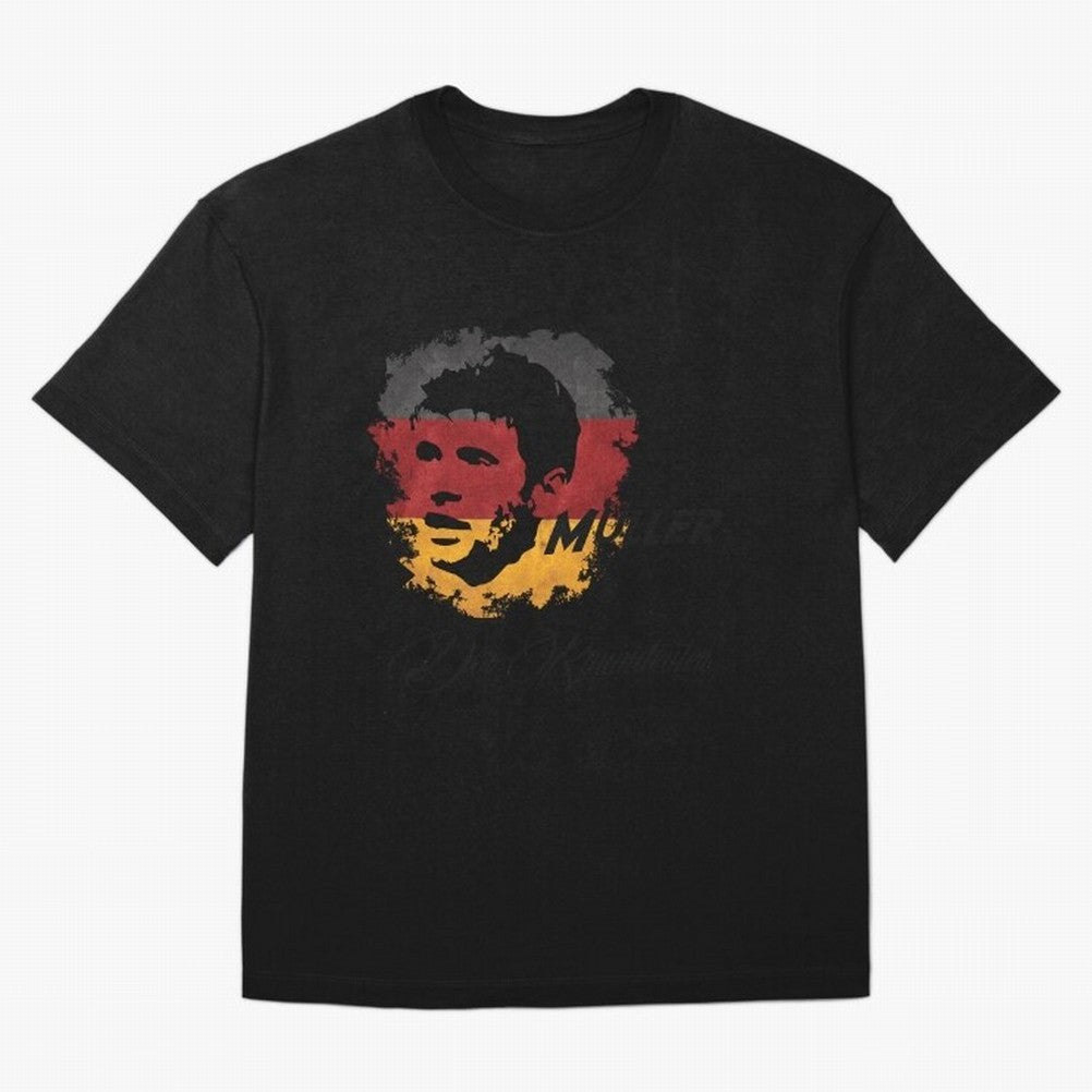 Germany Thomas Muller World Cup 2014 Oversized T-Shirt Upgrade FIFA World Cup 2026 for Fans of Messi, CR7 and Mbappe and Spain, Bringing Retro Football Energy, Iconic Rivalries, Trophy Chase Drama and Stadium Atmosphere; Great for Supporters Who