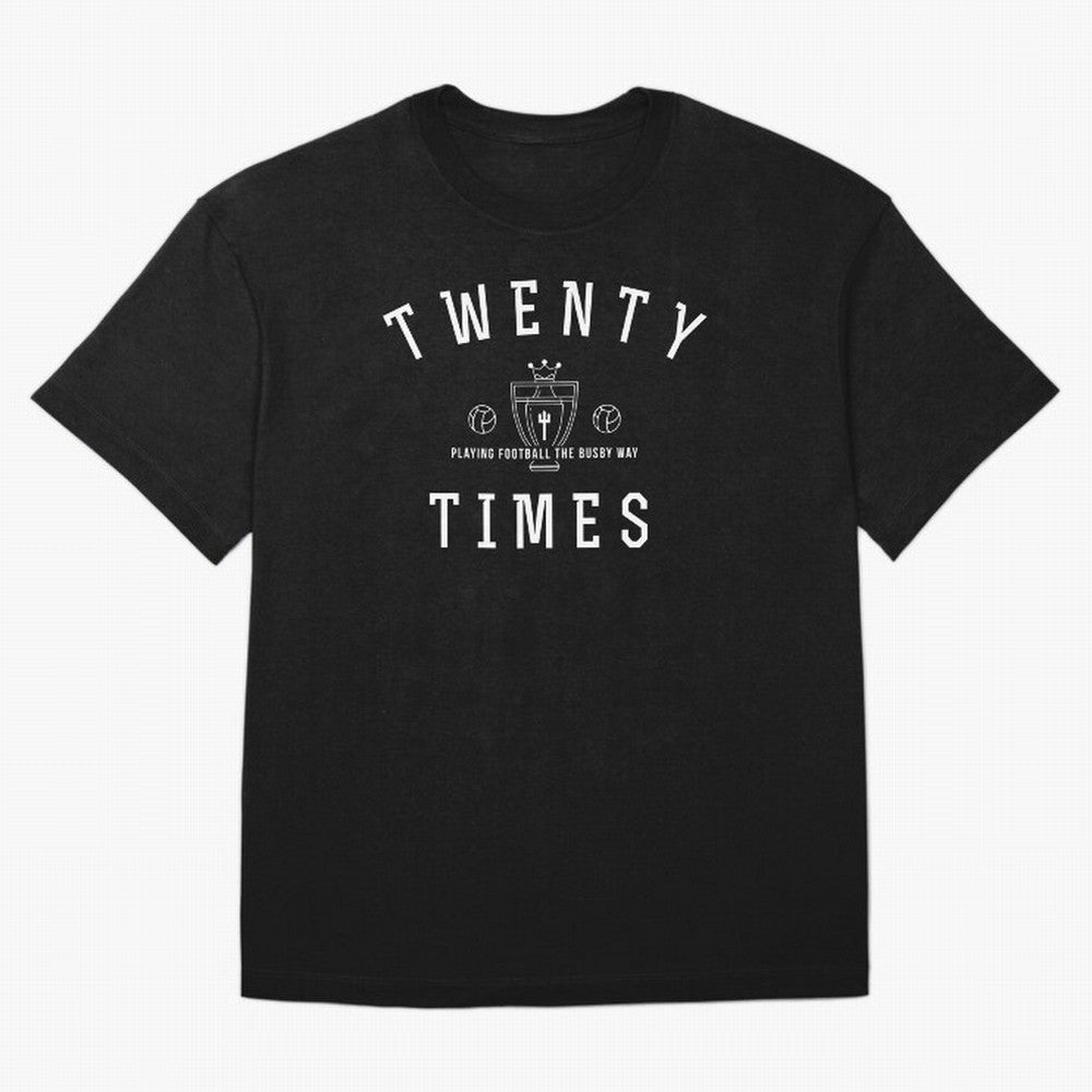 Twenty Times Man United Oversized T-Shirt Carry FIFA World Cup 2026 for Fans of Messi, CR7 and Mbappe and Germany, Bringing Sports Nostalgia, International Competition, Famous Players and Unforgettable Victories; Perfect for People Who Love
