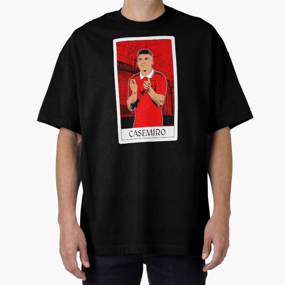 Casemiro Oversized T-Shirt Relive Legendary Nights from FIFA World Cup 2026 Group Stage Spirit, Filled with Brazil, Portugal and Argentina, Neymar, Haaland and Cristiano Ronaldo, Retro Football Energy, Iconic Rivalries, Trophy Chase Drama and