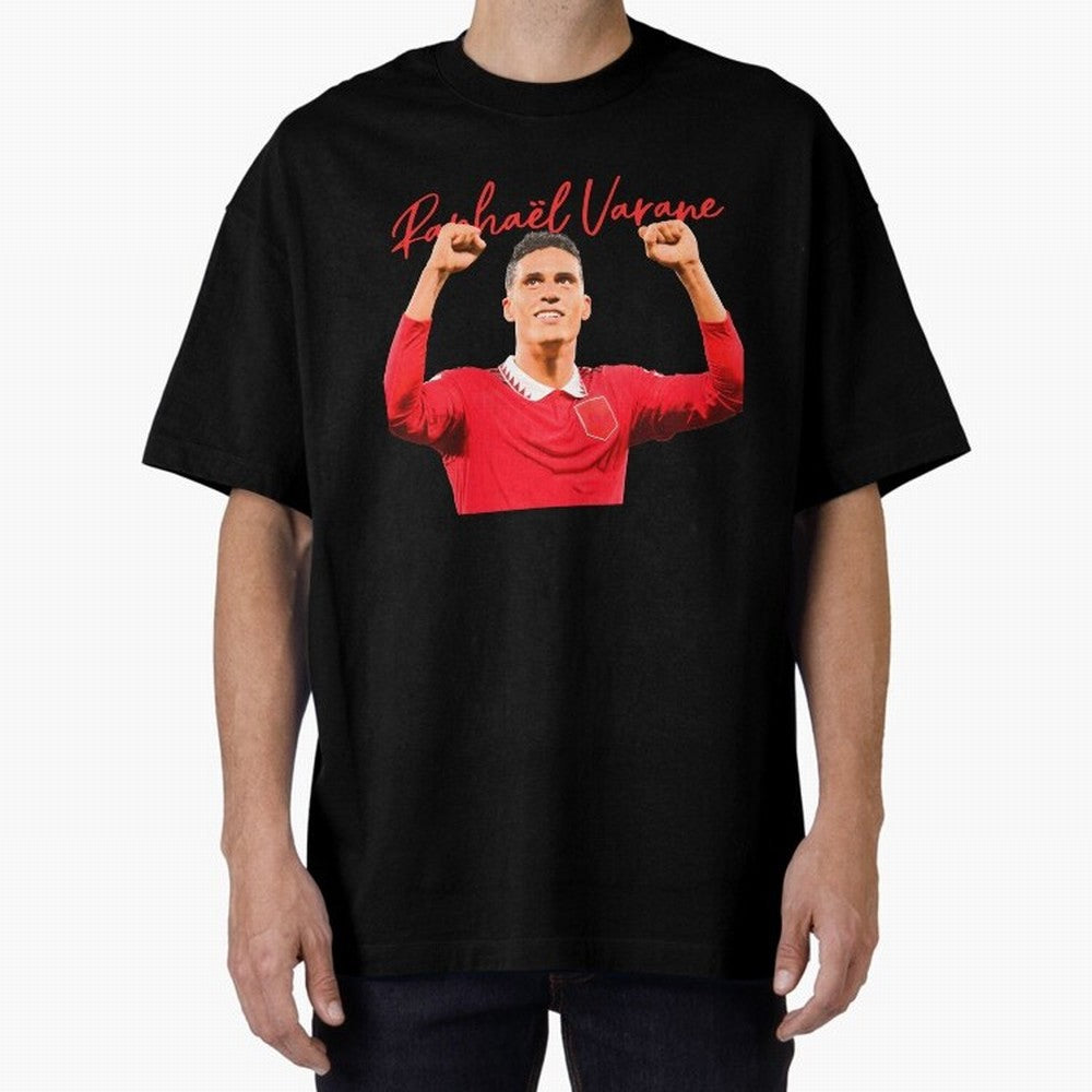 Rafael Varane Oversized T-Shirt Step into Match Day Hype around FIFA World Cup 2026 USA Canada Mexico, Mbappe and Neymar, Brazil, Vintage Soccer Flavor, Modern Football Stars, National Flags and Final Night Emotion; Great for Watch Parties, Sports
