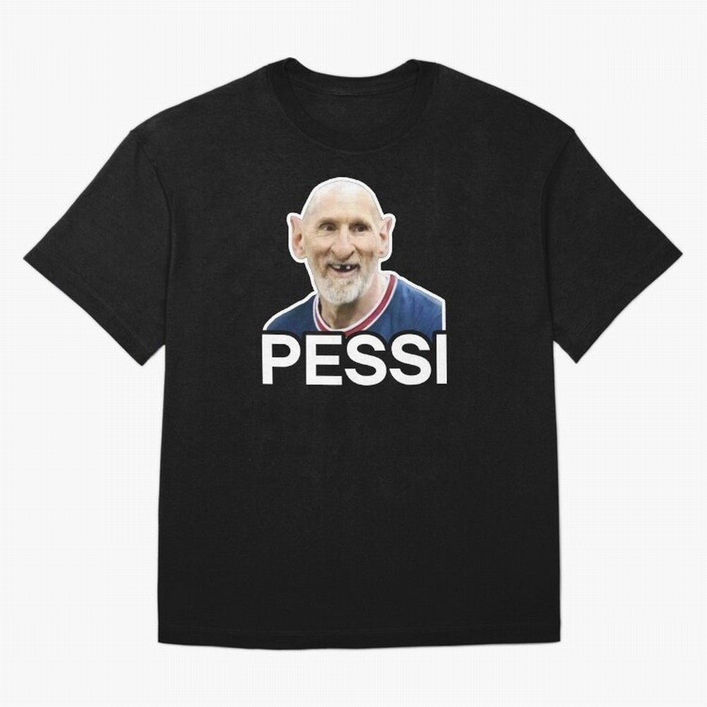 PESSI MEME Classic T-Shirt Celebrate Fan Culture around the FIFA World Cup 2026 USA Canada Mexico Journey through Neymar Highlights, England Pride, Match Day Excitement, Supporter Culture, Golden Goals and Global Football Passion; Perfect for