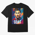 Messi The Goat Classic T-Shirt Spotlight Global Football Passion for FIFA World Cup 2026 USA Canada Mexico, Connected to CR7 and Messi, Portugal, Supporter Pride, Iconic Celebrations, Legendary Names and Global Match Day Energy; Ideal for Fans Who