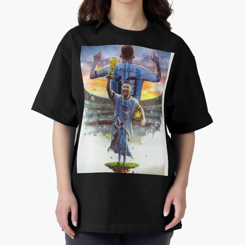 Lionel Messi picture 4k Essential T-Shirt Enjoy the Biggest Football Party of FIFA World Cup 2026 USA Canada Mexico Made for Mbappe, Portugal, Spain and Germany Energy, Championship Spirit, Famous Goals, Roaring Crowds and International Football
