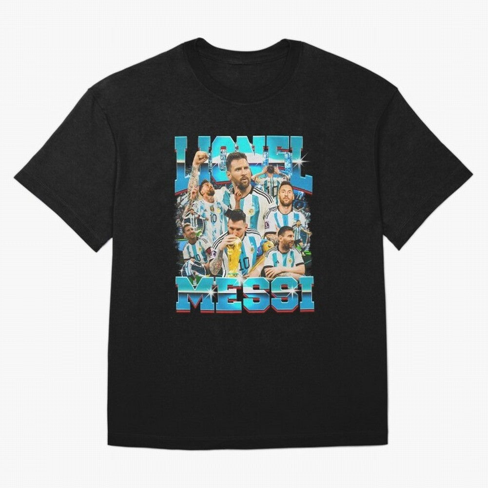 Lionel Messi Bootleg Essential T-Shirt Enjoy the Biggest Football Party of FIFA World Cup 2026 Group Stage with Haaland, England and Germany Energy, Worldwide Fan Energy, Dramatic Goals, Stadium Lights and Championship Celebrations; Ideal for