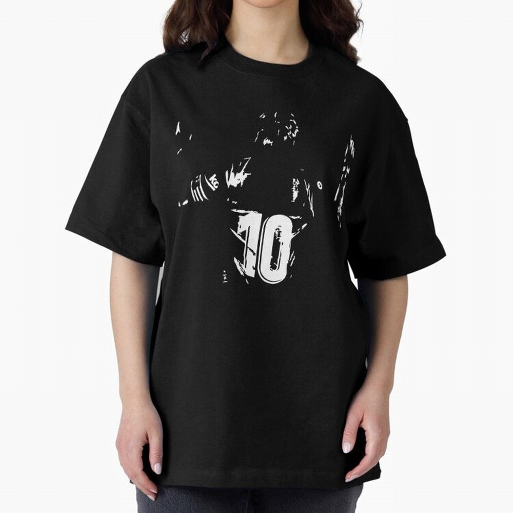 The Greatest Lionel Messi No.10 Oversized T-Shirt Represent the FIFA World Cup 2026 Group Stage Journey through Haaland and Mbappe Highlights, Germany Pride, Stadium Memories, Football Loyalty, International Chants and Championship Tradition; Made