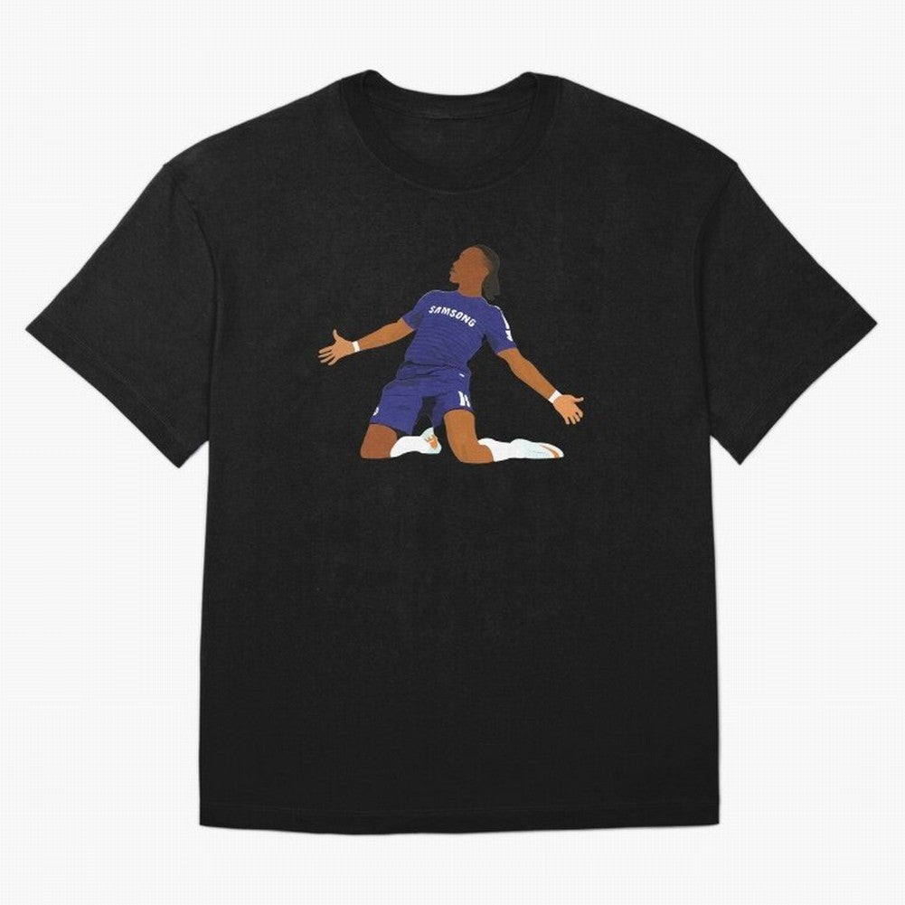 Drogba Classic T-Shirt Celebrate the Biggest Stage of FIFA World Cup 2026 USA Canada Mexico for Fans of CR7 and Messi and England, Bringing Championship Spirit, Famous Goals, Roaring Crowds and International Football Unity; Perfect for Fans,