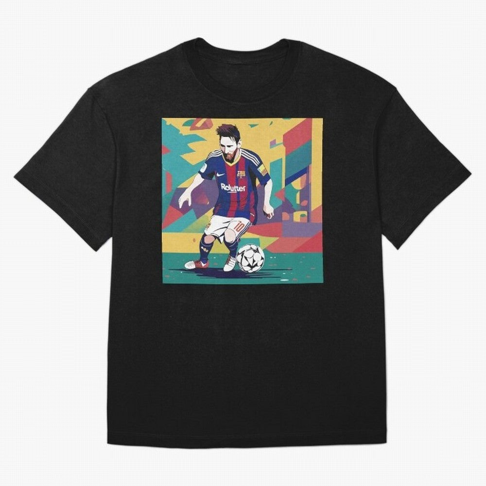 Lionel Messi Barcelona Football Classic T-Shirt Share the Excitement of Global Football Passion for FIFA World Cup 2026, Filled with Messi, CR7 and Mbappe, Spain and Netherlands, Supporter Pride, Iconic Celebrations, Legendary Names and Global