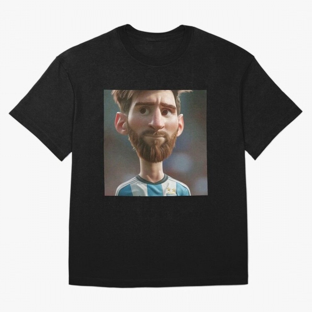 Lionel Messi cute meme picture Classic T-Shirt Celebrate Match Day Hype around FIFA World Cup 2026 Group Stage, Messi and Cristiano Ronaldo, Netherlands, Vintage Soccer Flavor, Modern Football Stars, National Flags and Final Night Emotion; Perfect