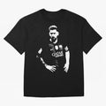 Black and white football player Classic T-Shirt Bring Legendary Rivalry Energy to FIFA World Cup 2026 for Fans of Haaland and Mbappe and Brazil, Portugal and Argentina, Bringing Tournament Hype, Historic Matchups, Family Viewing Parties and Global