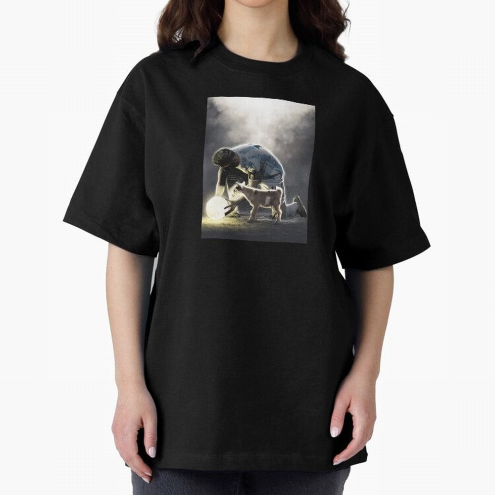 LIONEL MESSI GOAT Oversized T-Shirt Back Your Heroes with FIFA World Cup 2026 USA Canada Mexico for Fans of Mbappe and Spain, Bringing Football Passion, Legendary Performances, Festival Vibes and Supporter Community; Made for Die Hard Supporters,