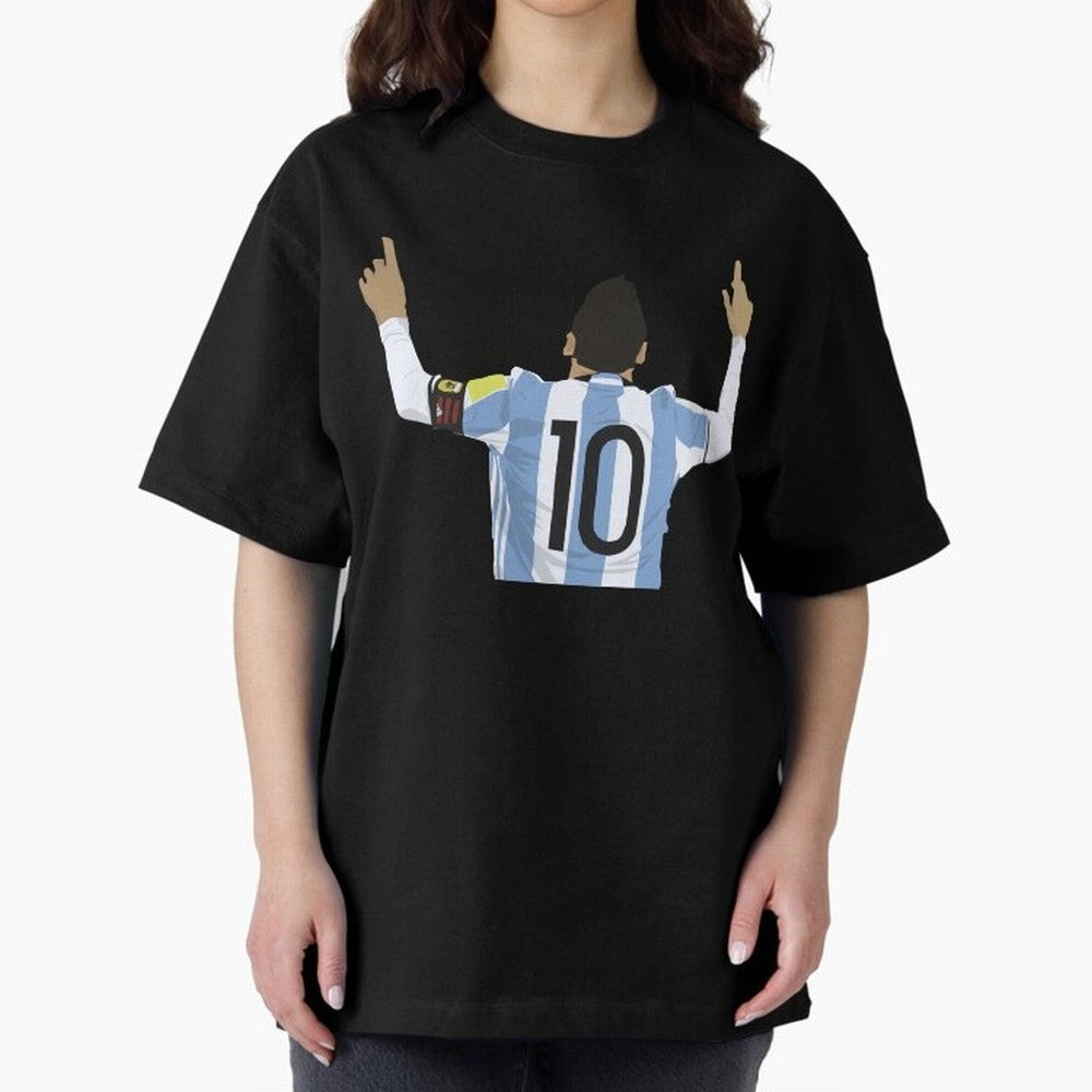 Leo- M10 Essential T-Shirt Bring Trophy Dreams to Global Football Passion for FIFA World Cup 2026 USA Canada Mexico, Built around Messi, Portugal, Game Day Rituals, Football Legends, Country Pride and the Road to the Final; Perfect for Fans,