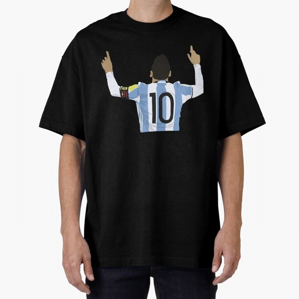 Leo- M10 Essential T-Shirt Bring Trophy Dreams to Global Football Passion for FIFA World Cup 2026 USA Canada Mexico, Built around Messi, Portugal, Game Day Rituals, Football Legends, Country Pride and the Road to the Final; Perfect for Fans,