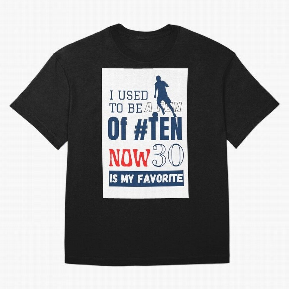I used to be a fun of number ten Classic T-Shirt Back the Journey through Global Football Passion for FIFA World Cup 2026, Inspired by Neymar, Haaland and Cristiano Ronaldo, Argentina, France and Brazil, Football History, Final Match Energy, Crowd