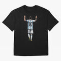 Lionel Messi Classic T-Shirt Honor the Beautiful Game during FIFA World Cup 2026 USA Canada Mexico Spirit, Driven by France and Portugal, CR7, Vintage Soccer Flavor, Modern Football Stars, National Flags and Final Night Emotion; Ideal for Fans Who