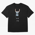 Messi Celebration World Cup Qatar 2022 Classic T-Shirt Embrace Global Football Passion for FIFA World Cup 2026, Featuring Neymar, Spain and Netherlands, Sports Nostalgia, International Competition, Famous Players and Unforgettable Victories;