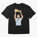 Messi minimalist design Classic T-Shirt Celebrate the Stars of the FIFA World Cup 2026 Group Stage Journey through Messi, Neymar and Mbappe Highlights, Brazil, Portugal and Argentina Pride, Goal Celebration Energy, Supporter Heritage, Football