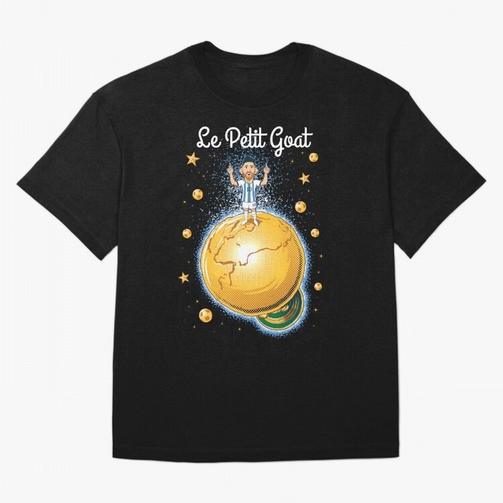 Le Petit Goat Essential T-Shirt Represent the Passion of Match Day Hype around FIFA World Cup 2026, Cristiano Ronaldo, Argentina and Brazil, Stadium Chants, National Pride, Trophy Dreams and Unforgettable Football Memories; Perfect for Supporters
