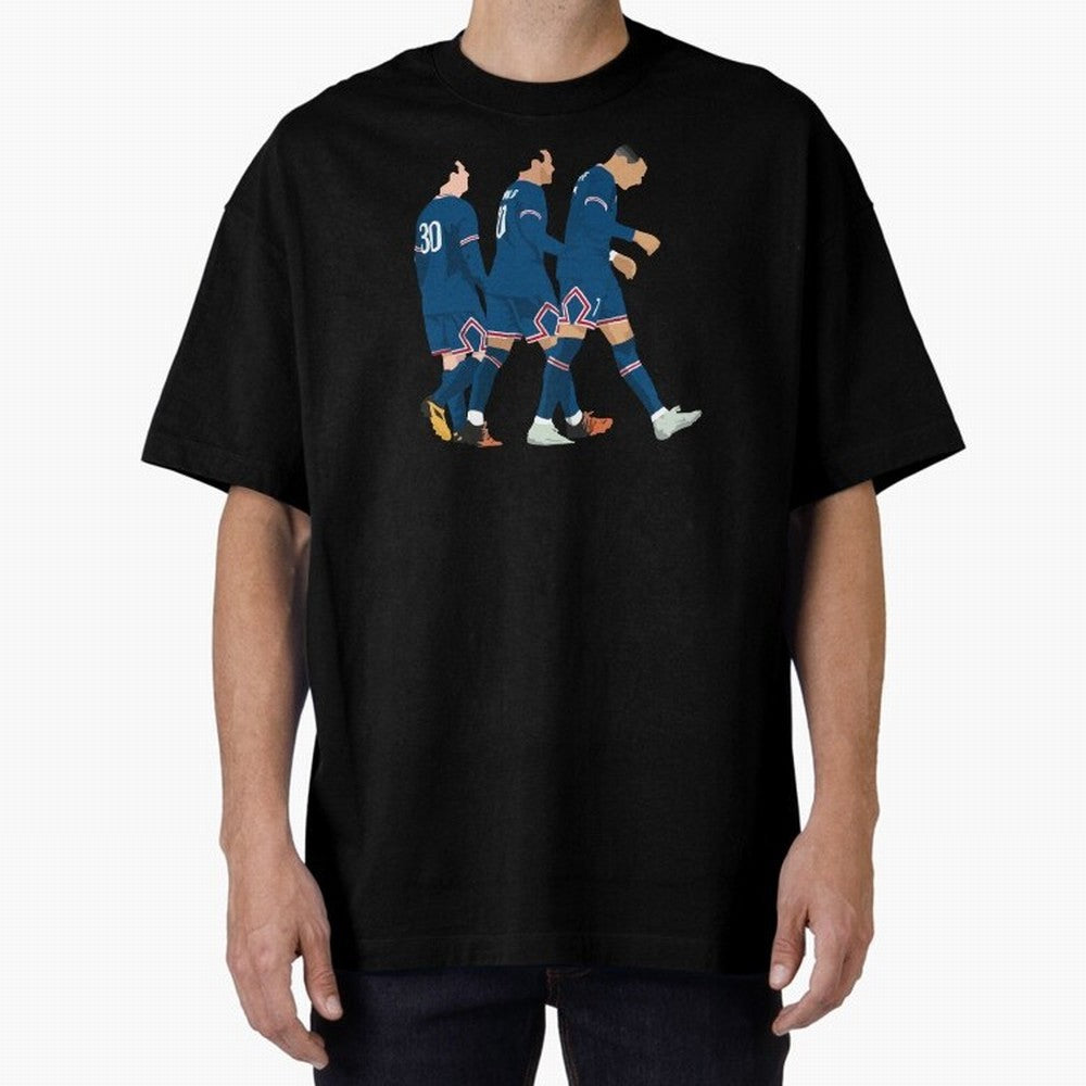 Messi Neymar Mbappe Chilling Classic T-Shirt Join the FIFA World Cup 2026 Journey through Messi, Neymar and Mbappe Highlights, Brazil Pride, Classic Soccer Heritage, Championship Pressure, Fan Loyalty and International Pride; Perfect for People Who