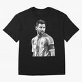 Messi grayscale Classic T-Shirt Turn Every Weekend Toward the FIFA World Cup 2026 Journey through Neymar, Haaland and Cristiano Ronaldo Highlights, France and Portugal Pride, Football History, Final Match Energy, Crowd Noise and Once in a Lifetime