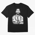 Messi grayscale Classic T-Shirt Live for the Drama of Global Football Passion for FIFA World Cup 2026 Group Stage, Featuring Haaland and Mbappe, England, Football Passion, Legendary Performances, Festival Vibes and Supporter Community; Perfect for