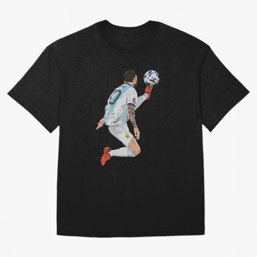 Messi - Lionel Messi Ball Classic T-Shirt Honor the Beautiful Game during Match Day Hype around FIFA World Cup 2026, Mbappe and Neymar, Brazil, Supporter Pride, Iconic Celebrations, Legendary Names and Global Match Day Energy; Perfect for