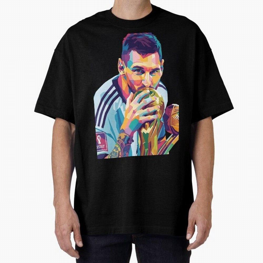 Messi Wpap Classic T-Shirt Bring Retro Soccer Energy to FIFA World Cup 2026 USA Canada Mexico for Fans of Cristiano Ronaldo, Haaland and CR7 and Spain and Netherlands, Bringing Game Day Rituals, Football Legends, Country Pride and the Road to the