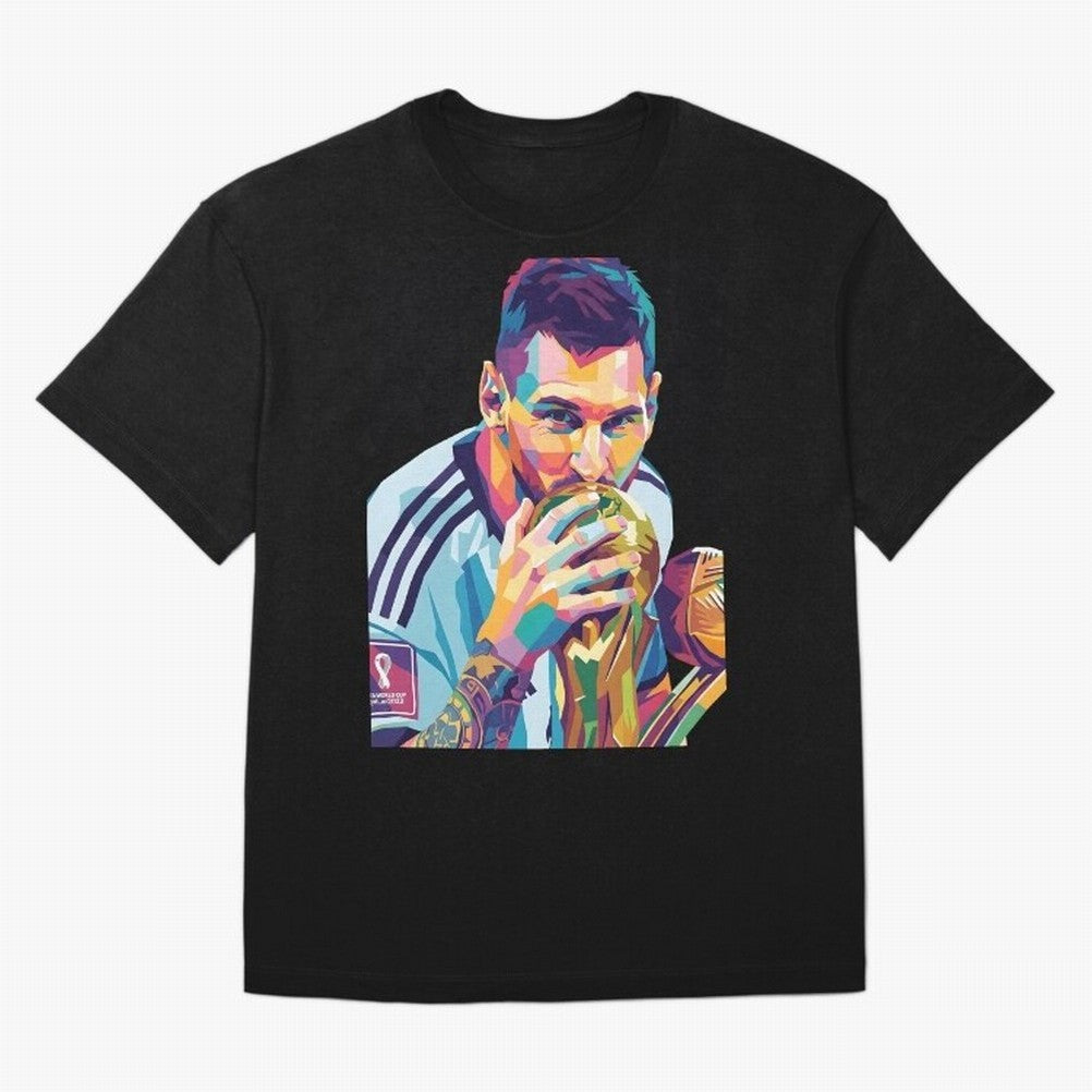 Messi Wpap Classic T-Shirt Bring Retro Soccer Energy to FIFA World Cup 2026 USA Canada Mexico for Fans of Cristiano Ronaldo, Haaland and CR7 and Spain and Netherlands, Bringing Game Day Rituals, Football Legends, Country Pride and the Road to the